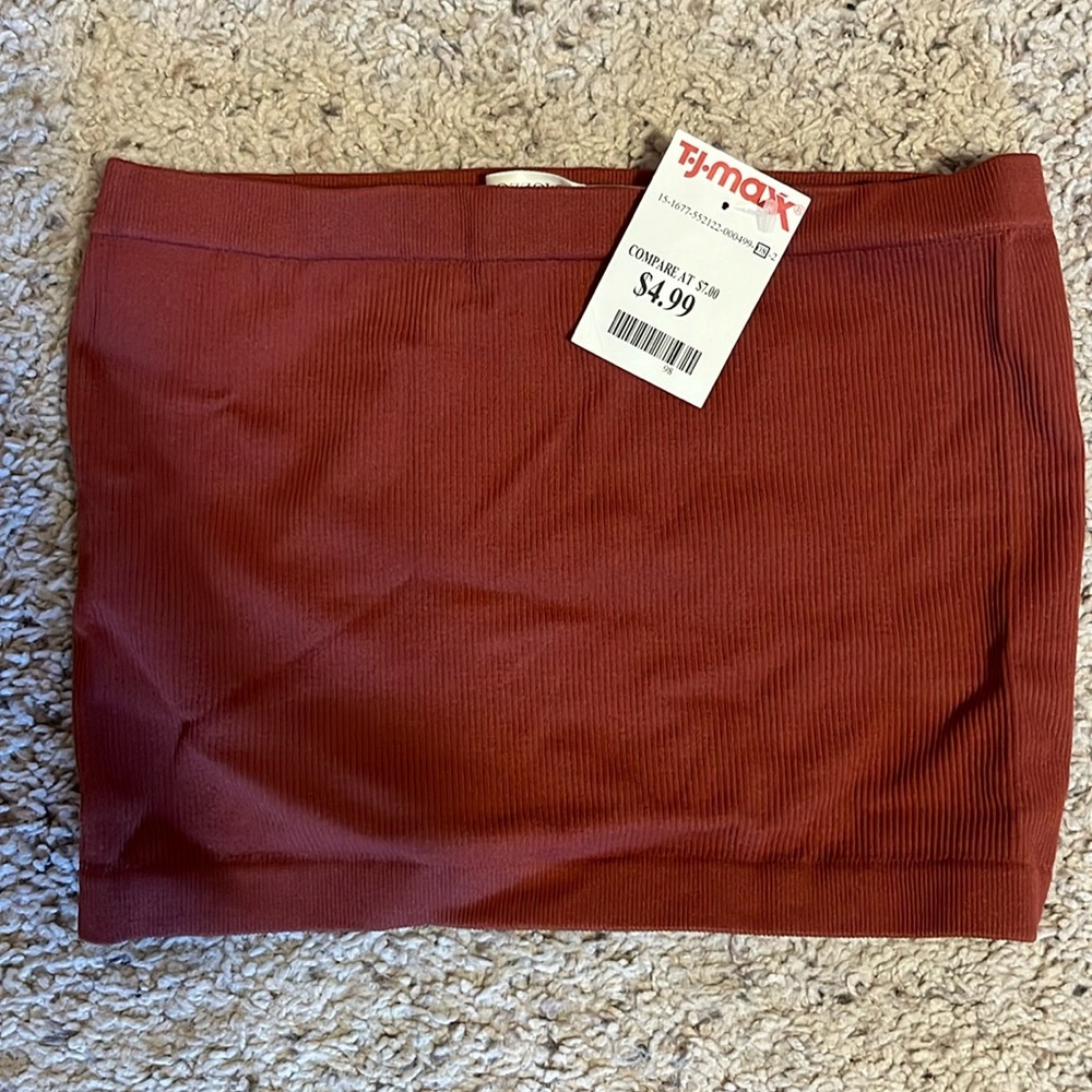 NWT strapless bralette/tube top